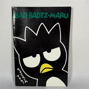 Vintage 1997 Sanrio Bad Badtz-Maru Notebook 🖤 Japan Stationery Collectible